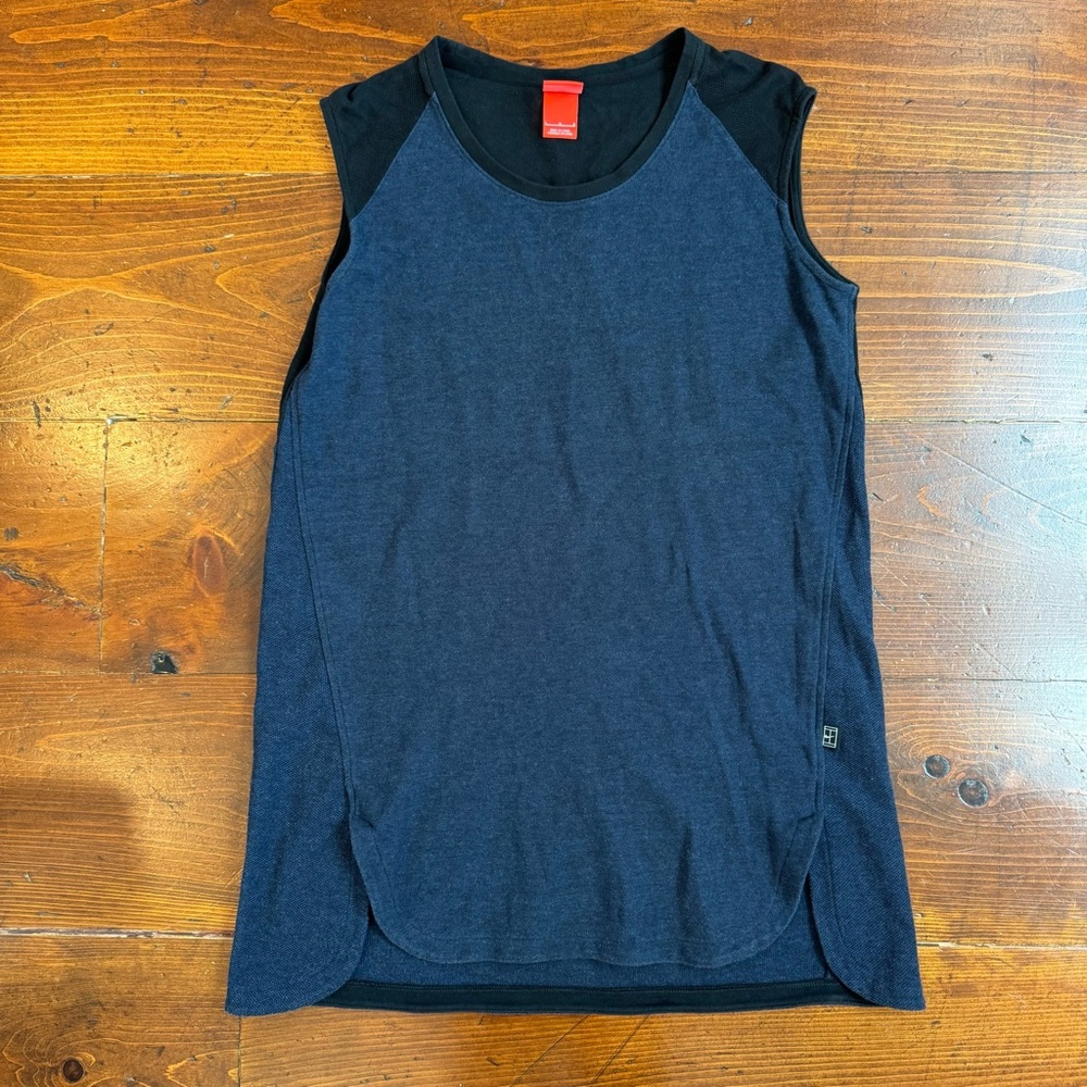 Nike Blue and Black‎ T-Shirt Dress. Size Large - Picture 5 of 10